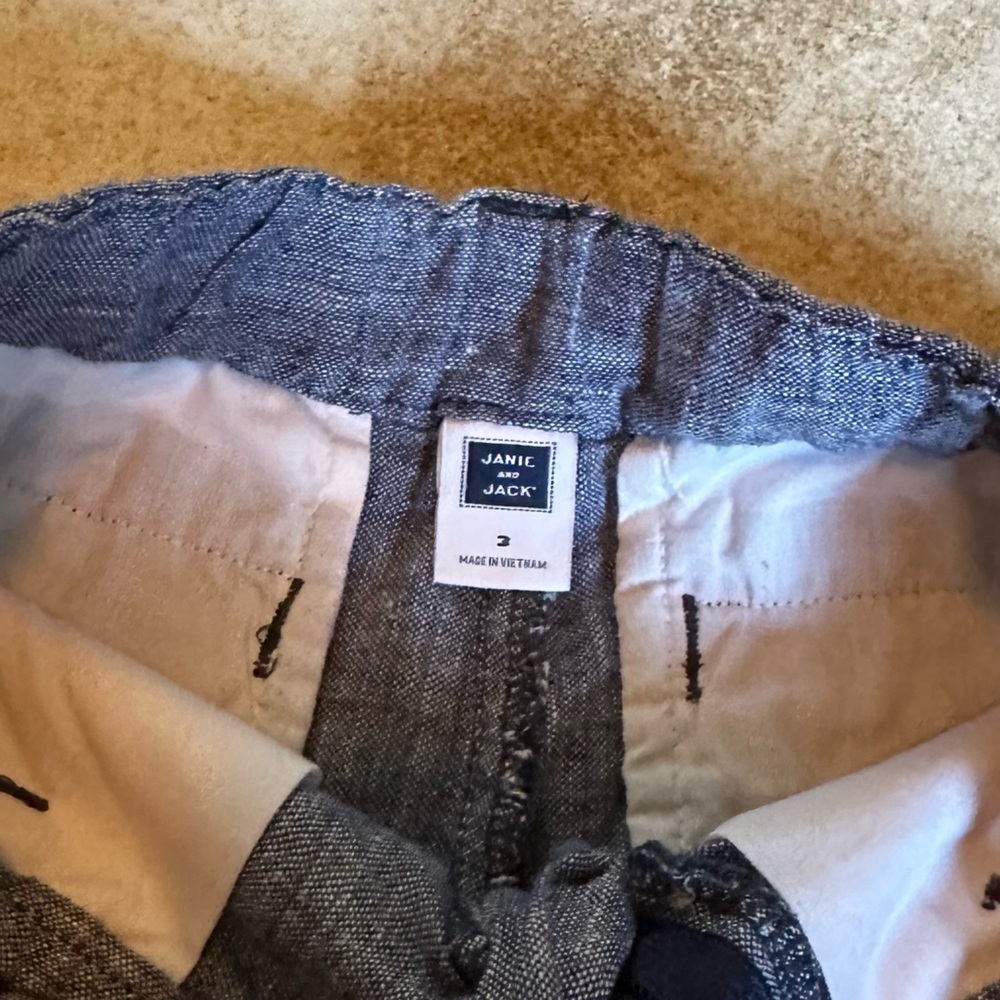 Janie and Jack Linen Short - Picture 3 of 5